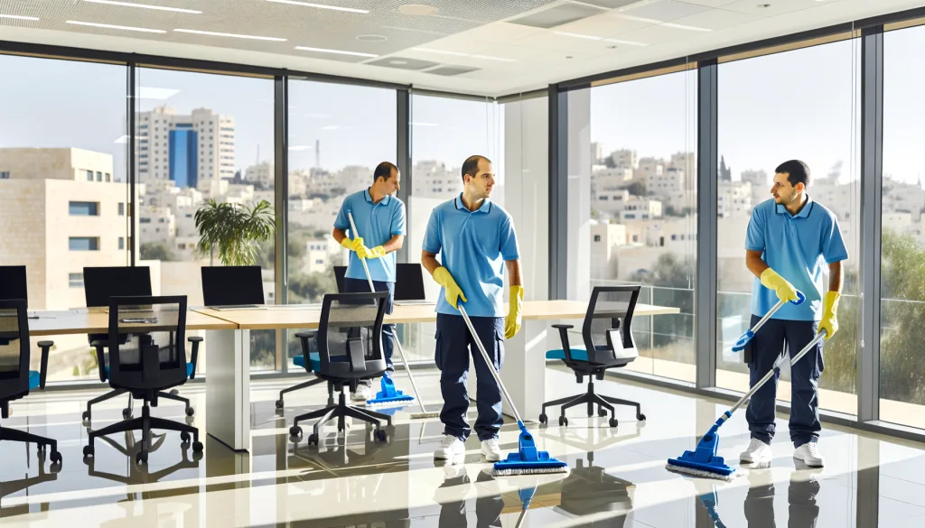 חברת ניקיון בהרצליה, צוות מקצועי במשרדי הייטק
